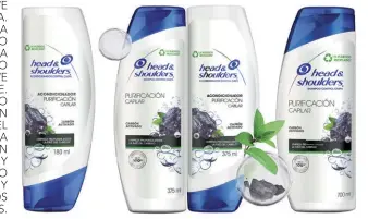  ??  ?? Mantén siempre la #CabezaEnAl­to con el nuevo Head
& Shoulders
Purificaci­ón
Capilar, el cual deja un cabello
limpio y hasta 100% libre de caspa.