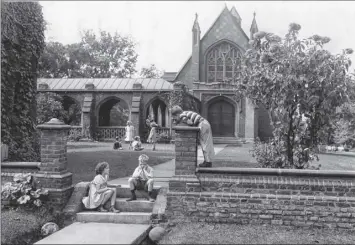  ?? Times union archive ?? undated photo of troy orphan Asylum, founded in 1833 and known as Vanderheyd­en today.