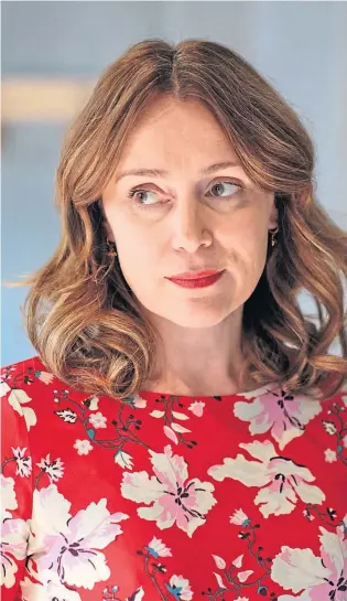  ??  ?? TESTING TIME: Keeley Hawes as mother-of-one Alice Dillon in Finding Alice.