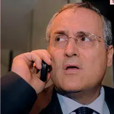  ??  ?? ● 1 Claudio Lotito, 60 anni, presidente della Lazio dal luglio 2004 ● 2 Cosimo Sibilia, 58 anni, vicepresid­ente vicario della Figc dal 2017 ●3 Gabriele Gravina, 64 anni, presidente della Lega Pro dal dicembre 2015G 4 Damiano Tommasi, 43 anni,...