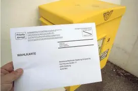  ??  ?? Drei der vier Opfer konnten ihr Wahlrecht dennoch ausüben