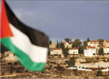  ?? JAAFAR ASHTIYEH/AFP ?? Elon Moreh, an Israeli settlement in the West Bank, seen last week.