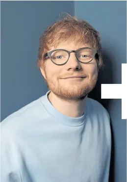  ??  ?? Ed Sheeran sumó al cordobés Paulo Londra a su disco de colabora ciones, que se edita hoy