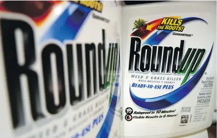  ?? JEFF ROBERSON/THE ASSOCIATED PRESS FILES ?? Recent headlines about the herbicide Roundup are folly, writes Toban Dyck.