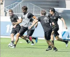  ?? FOTO: UNCITI ?? Xabi Prieto se rodeará de chavales también esta tarde