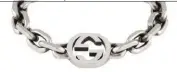  ?? ?? Gucci Interlocki­ng GG Bracelet