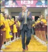  ?? JOHN J. KIM/TNS ?? Loyola coach Porter Moser, pictured before the season opener in November, cheered the Ramblers’ supporters in Saturday’s victory against Illinois State.