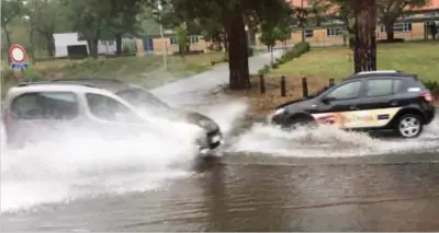  ?? FOTO PATRICK DE HONDT ?? De maatregele­n volstaan duidelijk niet om de wateroverl­ast op te lossen