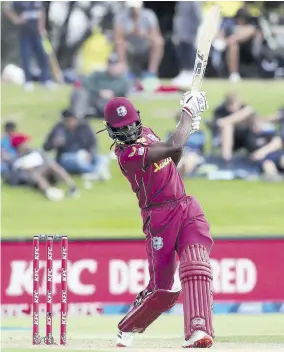  ?? (Photo: AFP) ?? FLETCHER...HAS failed to set the tournament alight, scraping only 87 runs from eight innings with a highest score of 18