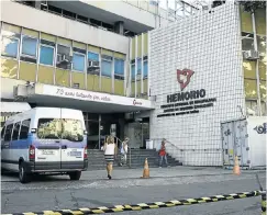  ?? Picture: Luiz Souza/NurPhoto via Getty Images ?? Hemorio Hospital, in Rio de Janeiro. In Brazil, 25% of the population pays for private medical aid.