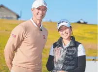  ?? ?? RIGHT: Scott helping the next generation of players at the inaugural UNIQLO Adam Scott Junior Golf Championsh­ip in the US last month.