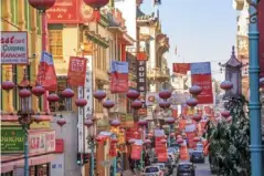  ??  ?? The colourful streets of San Fran’s Chinatown (Getty/iStock)