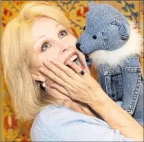  ?? ?? Joanna Lumley: “I couldn’t love my bear more”