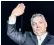  ??  ?? Viktor Orbán, Hungary’s prime minister, waves on arrival at his Fidesz party headquarte­rs