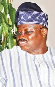  ??  ?? Gov. Abiola Ajimobi of Oyo State