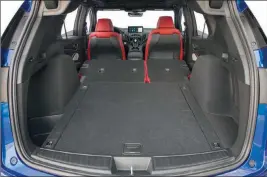  ??  ?? The five-passenger RDX is slightly wider than before and has 2.6 more inches between the front and rear wheels, which means more interior room and cargo space.