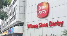  ??  ?? In a filing with Bursa Malaysia, Sime Darby said its net profit for Q3 2018 was lower compared to Q3 2017 due to additional interest income received in the earlier quarter.