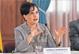  ?? ARCHIVO / EXPRESO ?? Autoridad. La canciller de Ecuador, Gabriela Sommerfeld.