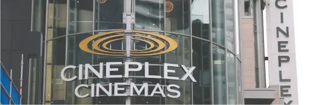  ?? CHRIS Helgren / reuters FILES ?? Investors embraced the Cineplex deal despite the uncertaint­y caused by Canada’s vaccinatio­n effort, which is lagging behind Western countries.