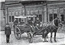  ?? SUBMITTED PHOTO ?? This old-time “Paddy Wagon” was used by police on Regatta Day to round up drunks and bring them to the lock-up. A fine of $2 was often required to gain freedom next morning.