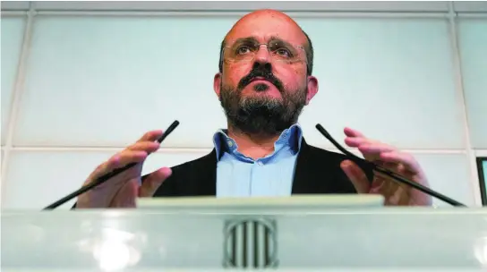  ?? EFE ?? El líder del PP, Alejandro Fernández, en una imagen reciente en el Parlament