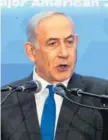  ?? EFE ?? Netanyahu negó la creación de un Estado palestino a largo plazo.