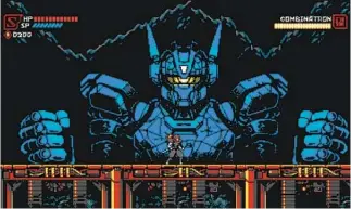  ?? Mechanical Head Games / Yacht Club Games ?? “CYBER Shadow” has the look of the 8-bit game era with newer action.