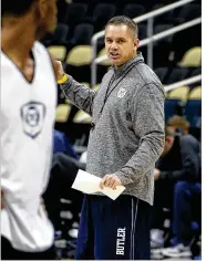  ?? GENE J. PUSKAR / ASSOCIATED PRESS ?? Chris Holtmann, who was 70-31 at Butler, signed an extension in April after leading the Bulldogs to the Sweet 16 this past season.