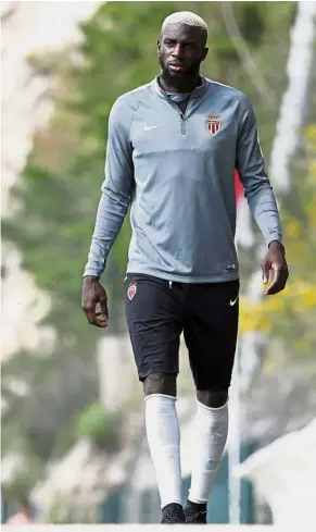  ?? — Reuters ?? More to come: Monaco midfielder Tiemoue Bakayoko’s arrival would not be the last for Chelsea manager Antonio Conte.