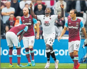  ??  ?? WAT’S GOING ON? West Ham are in disarray as Ighalo starts the fightback