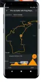  ??  ?? New app tracks journeys and allows uploading