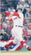  ?? FOTOS: GETTY IMAGES ?? Andrew Benintendi conecta HR de tres carreras para Boston.