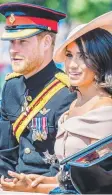  ??  ?? Harry and Meghan