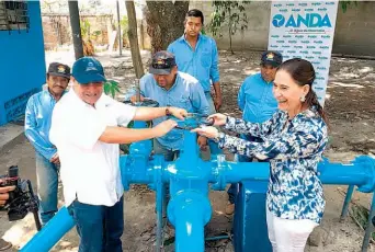  ??  ?? Nuevo pozo. ANDA habilitó un nuevo pozo en la planta de bombeo La Sultana, ubicada en Antiguo Cuscatlán, La Libertad. Con esto esperan mejorar el servicio a cerca de 6,000 usuarios.