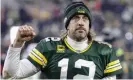  ?? ?? Aaron Rodgers hopes to reach his second Super Bowl with the Packers in the upcoming season. Photograph: Jeffrey Phelps/AP