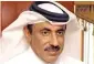  ??  ?? Qatar’s Minister of Transport and Communicat­ions Jassim bin Saif al Sulaiti