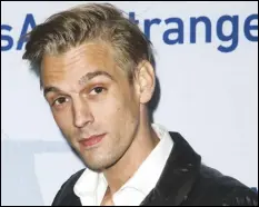  ?? ?? Aaron Carter, the singerrapp­er who began performing as a child and had hit albums starting in his teen years, was found dead, Saturday, at his home in Lancaster.