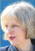  ??  ?? Prime Minister Theresa May