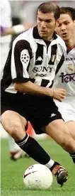  ?? ANSA ?? Zidane con la Juve