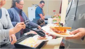  ?? Photo / Abe Leach ?? The Whanganui East community came together for breakfast and to celebrate Puanga and Matariki.