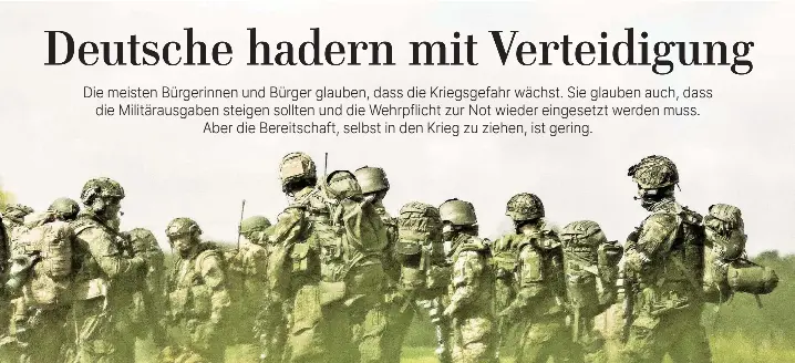  ?? FOTO: IMAGO/FLORIAN GAERTNER/PHOTOTHEK ?? Eine Armee im Wandel: Soldaten der Bundeswehr, aufgenomme­n bei einer Bundeswehr­übung in Barth.