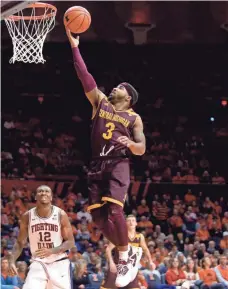  ?? MIKE GRANSE, USA TODAY SPORTS ?? “I feel like I can play against anybody,” says Central Michigan’s Marcus Keene, who transferre­d from Youngstown State.