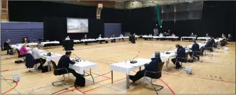  ??  ?? The council meeting took place at the Knocknarea Arena, IT Sligo.