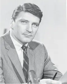  ?? NANCY DERY ?? Tom Gould, a prominent Canadian journalist, started his career as a reporter with the Victoria Daily Times in the 1950s.