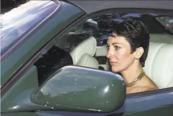  ?? Chris Ison / Associated Press ?? British socialite Ghislaine Maxwell facilitate­d Jeffrey Epstein’s crimes and on some occasions joined him in sexually abusing underage sex partners, according to the indictment.