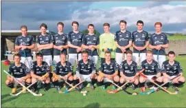  ??  ?? Scotland team: Shane Gillies (Kilmallie); Rory MacKeachan (Kingussie), Calum Grant (Kingussie); Craig MacIssac (Kilmallie), Blair Morrison (Caberfeidh), Ross MacRae (Kyles Athletic); Craig Ritchie (Newtonmore), Nick Dalgety (Lochcarron), Alexander...