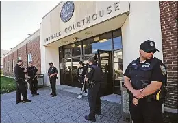  ?? Hearst Connecticu­t Media file photo ?? The Norwalk courthouse on Belden Avenue will be repurposed while its cases will continue to be handled in Stamford, according to the state judicial branch.