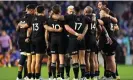  ?? Photograph: Andy Buchanan/AFP/Getty Images ?? The All Blacks are in a redevelopm­ent period under Ian Foster but still remain a hugely attractive team to face.