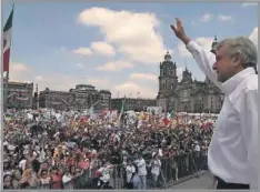  ??  ?? Andrés Manuel López Obrador visitará el Estado, hay mucha polémica pues será candidato a presidente