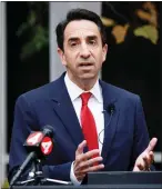  ?? RANDY VAZQUEZ — STAFF ARCHIVES ?? Santa Clara County District Attorney Jeff Rosen, shown in November 2020, vowed to implement “Bend the Arc” prosecutor­ial reforms, but some public defenders say Rosen's office isn't following through.